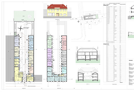 Bestandsplan Mehrfamilienhaus