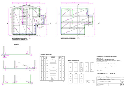 Kleingartenhaus Plan